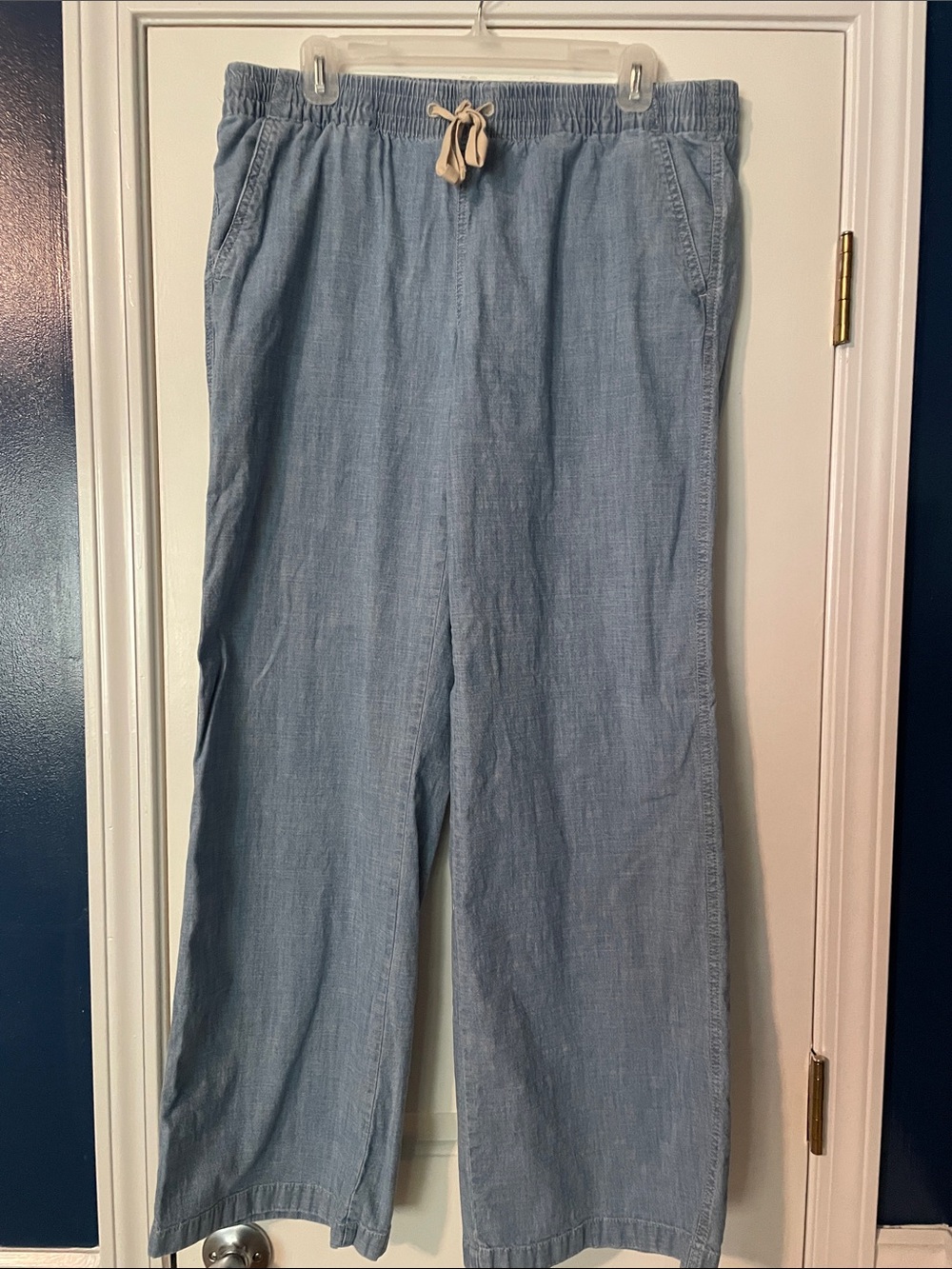 Light Blue Women’s Drawstring Pants